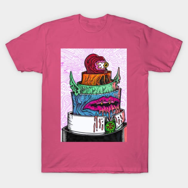 CAKEY PIG! T-Shirt by Brownlazer